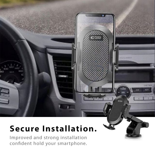 TECH-PROTECT UNIVERSALER HANDYHALTER FÜR AUTO SCHWARZ