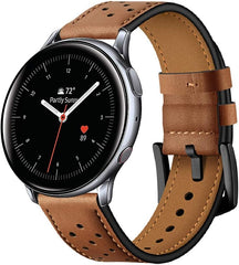 HEBEBAND HEYBAND LEDER SAMSUNG GALAXY WATCH 4 / 5 / 5 PRO / 6 / 7 / FE BRAUN