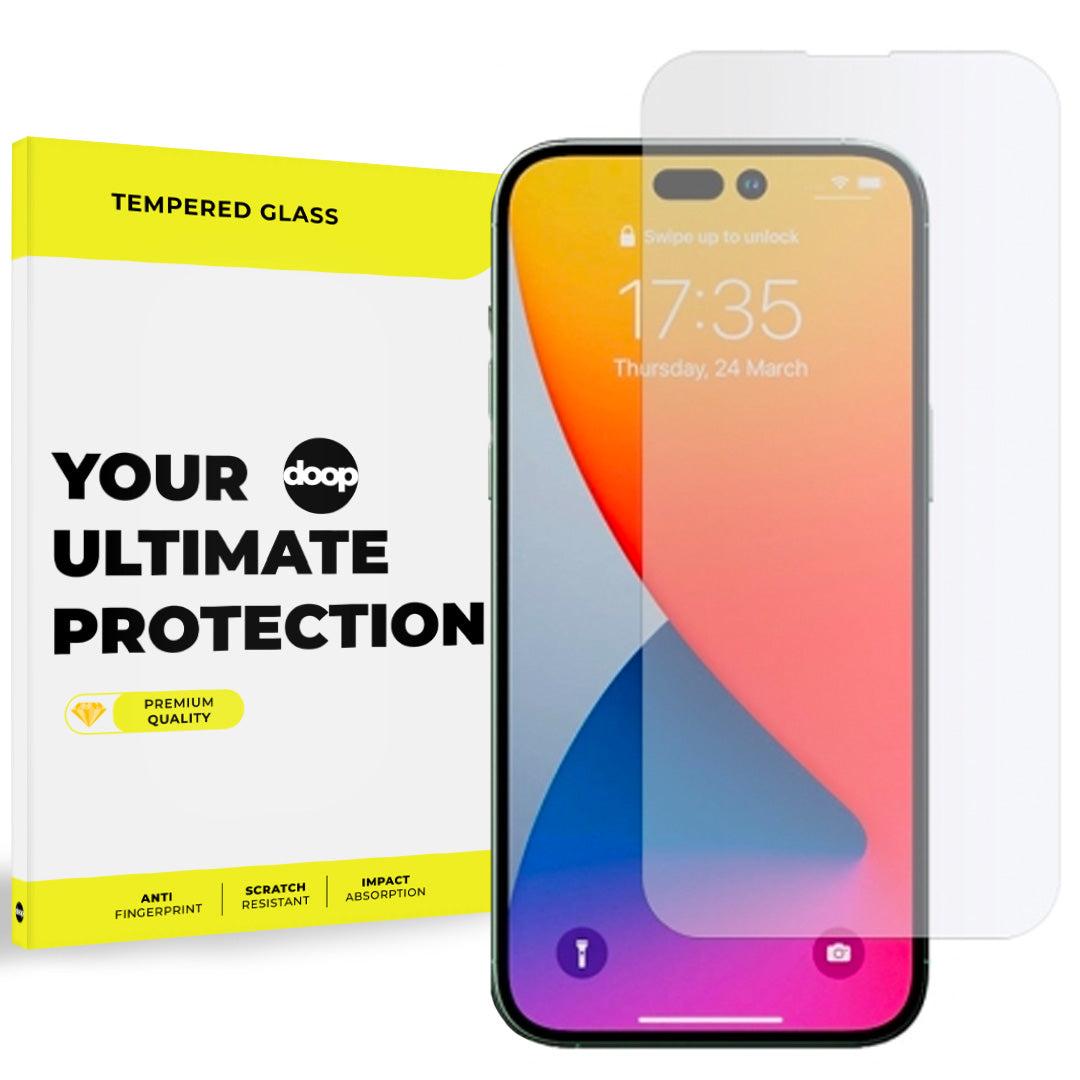 Gehärtetes Glas Doop für iPhone 14 Pro klar