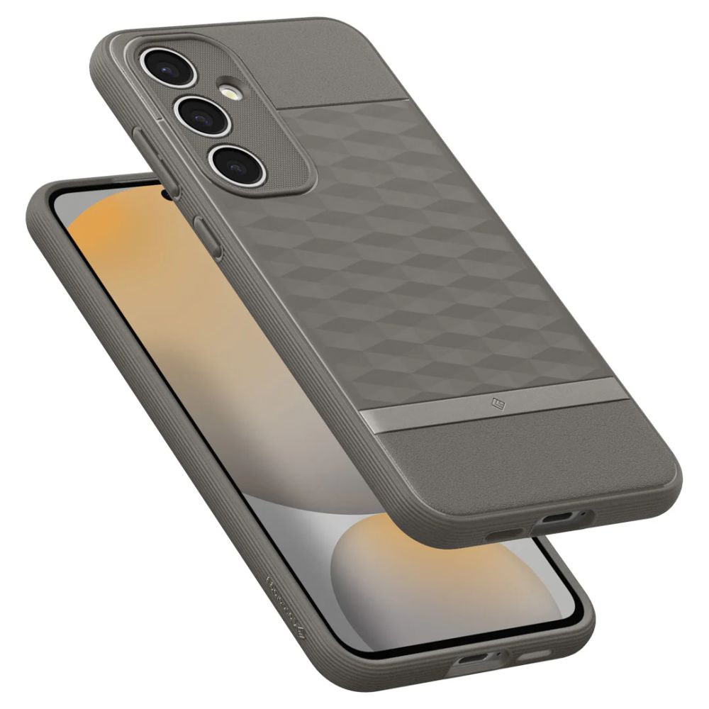 SCHUTZDECKEL CASEOLOGY PARALLAX GALAXY S24 FE ASH GREY