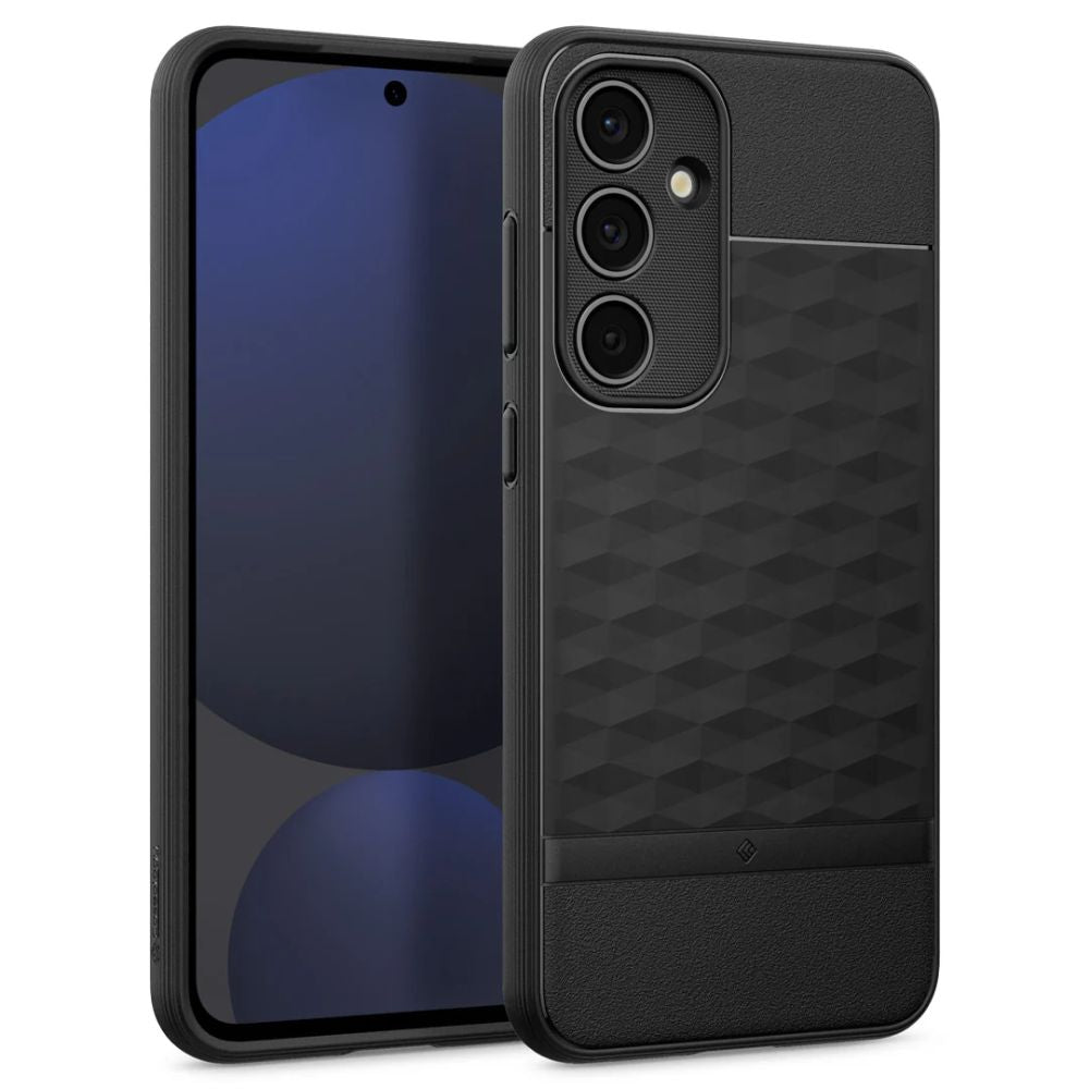 KRYT CASEOLOGY PARALLAX GALAXY S24 FE MATTE SCHWARZ