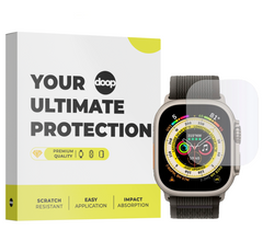 Gehärtetes Glas für Apple Watch Ultra 49 mm Doop Glas Klar