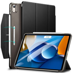 KAPPE ESR ASCEND TRIFOLD IPAD AIR 10.9 4 / 5 / 2020-2022 / 11 6 / 2024 FROSTED SCHWARZ