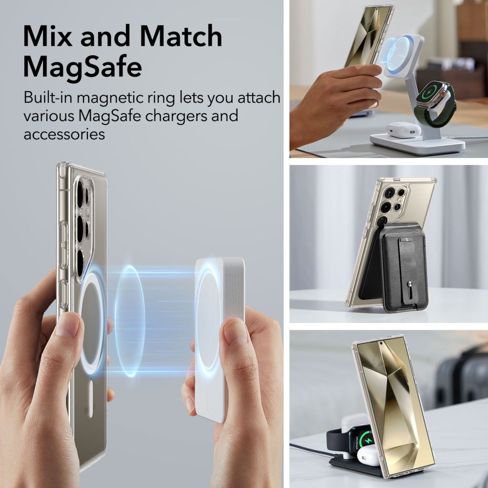 ESR KRYT HALOLOCK MAGSAFE GALAXY S24 ULTRA KLAR