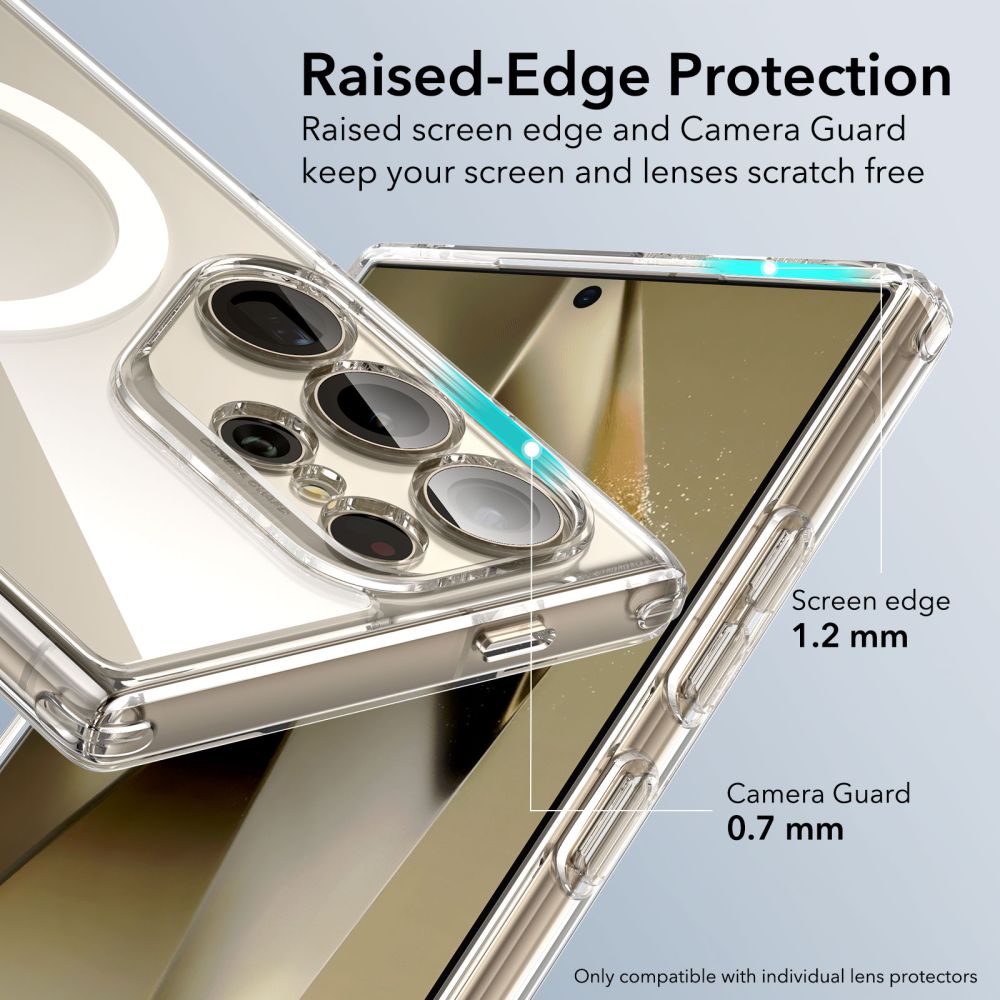 ESR KRYT HALOLOCK MAGSAFE GALAXY S24 ULTRA KLAR