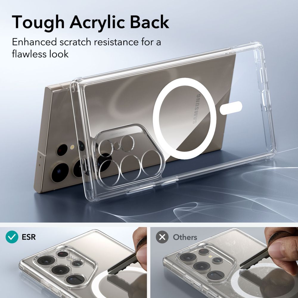 ESR KRYT HALOLOCK MAGSAFE GALAXY S24 ULTRA KLAR