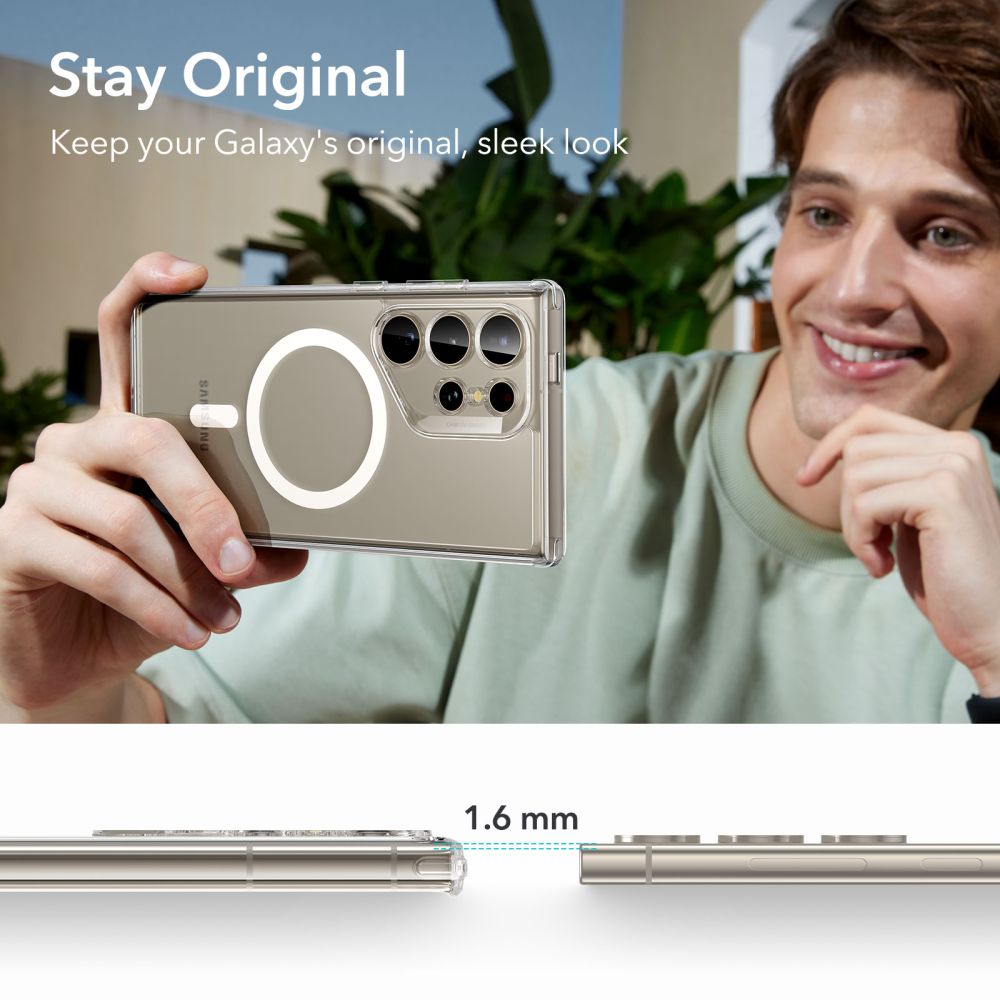 ESR KRYT HALOLOCK MAGSAFE GALAXY S24 ULTRA KLAR