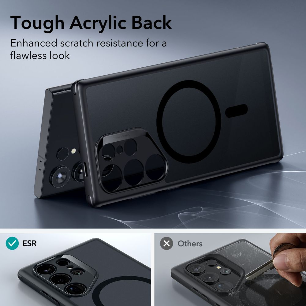 ESR KRYT HALOLOCK MAGSAFE GALAXY S24 ULTRA FROSTED BLACK