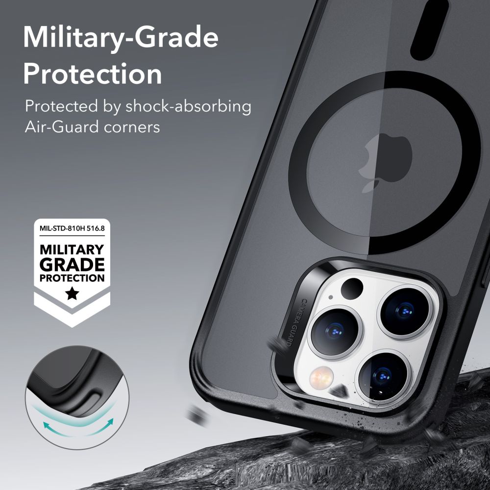ESR KRYT HALOLOCK MAGSAFE FÜR IPHONE 14 PRO MAX FROSTED BLACK