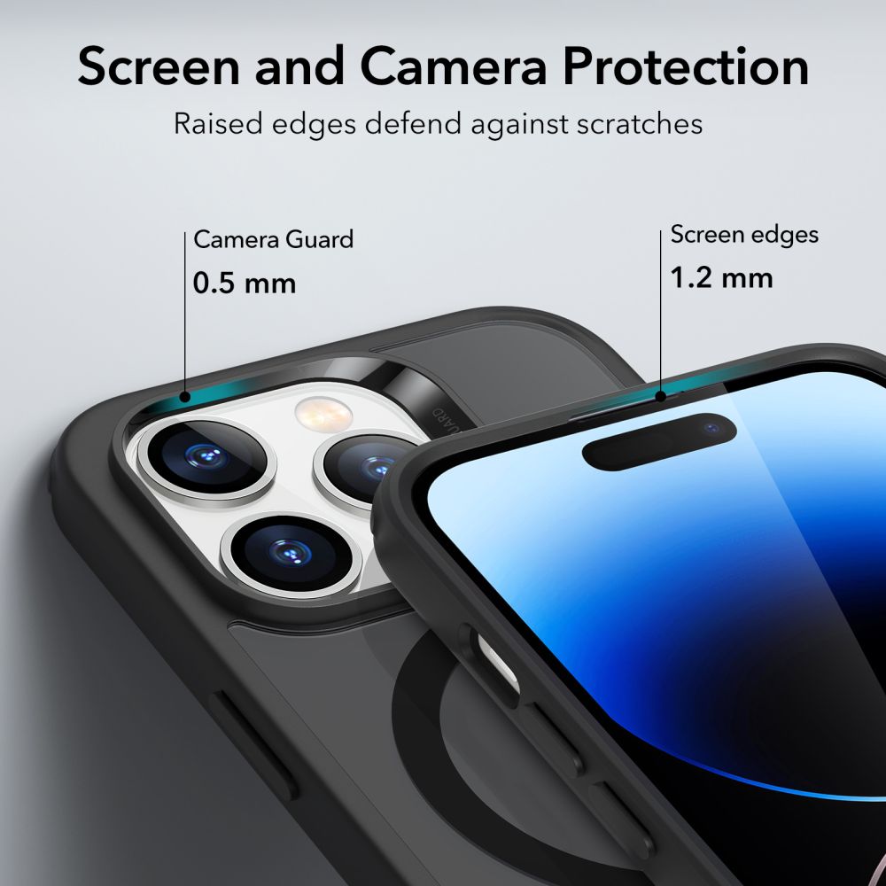 ESR KRYT HALOLOCK MAGSAFE FÜR IPHONE 14 PRO MAX FROSTED BLACK