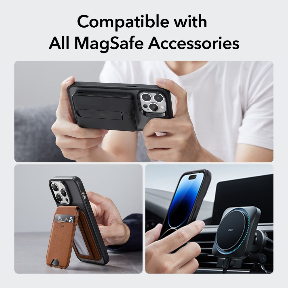 ESR KRYT HALOLOCK MAGSAFE FÜR IPHONE 14 PRO MAX FROSTED BLACK