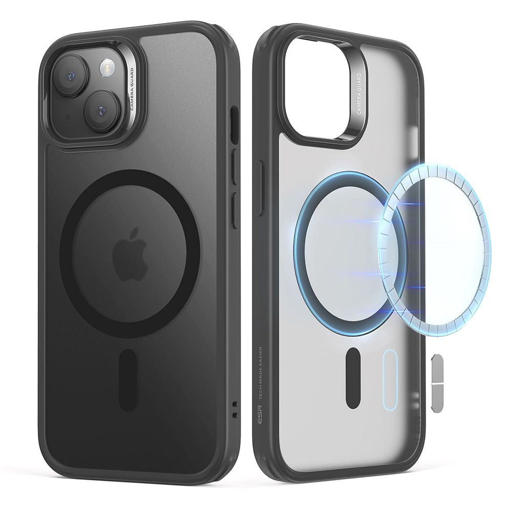 KRYT ESR CH HALOLOCK MAGSAFE IPHONE 15 FROSTED BLACK