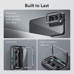ESR CLASSIC KICKSTAND HÜLLE GALAXY S23+ PLUS KLAR/SCHWARZ