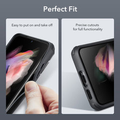 ESR CLASSIC KICKSTAND HÜLLE GALAXY S23+ PLUS KLAR/SCHWARZ