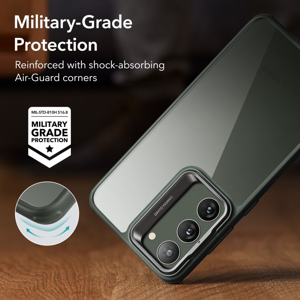 ESR CLASSIC KICKSTAND HÜLLE GALAXY S23+ PLUS KLAR/GRÜN