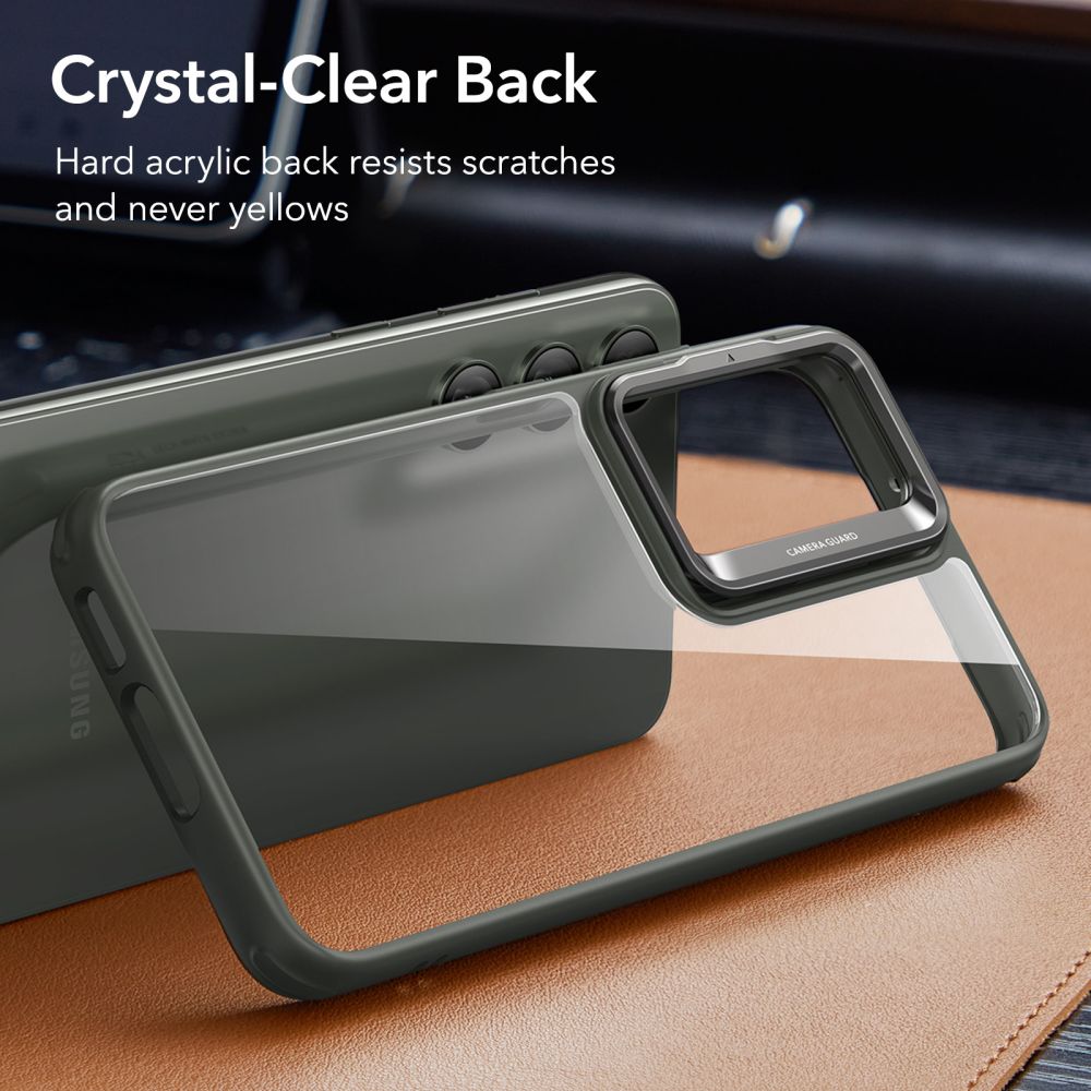 ESR CLASSIC KICKSTAND HÜLLE GALAXY S23+ PLUS KLAR/GRÜN