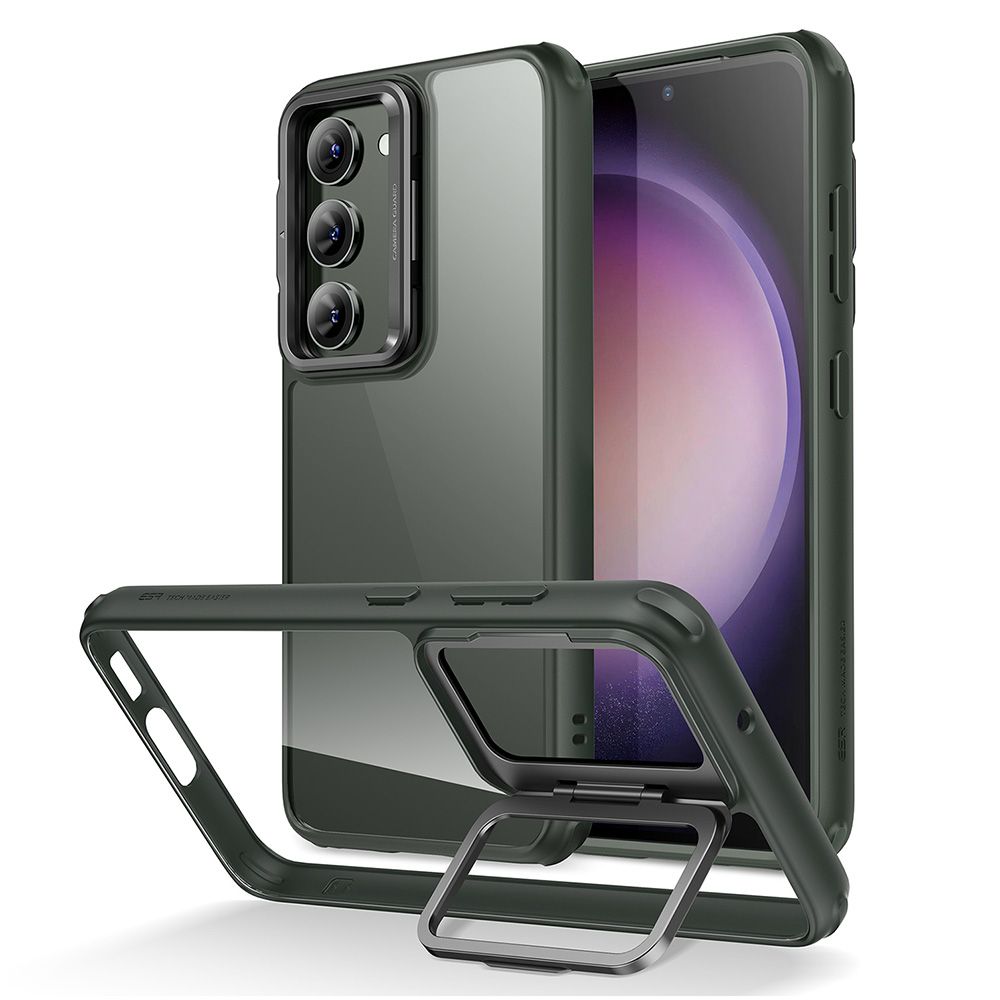 ESR CLASSIC KICKSTAND HÜLLE GALAXY S23+ PLUS KLAR/GRÜN