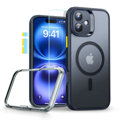 KRYT ESR CLASSIC PRO SET HALOLOCK MAGSAFE IPHONE 16 FROSTED BLACK