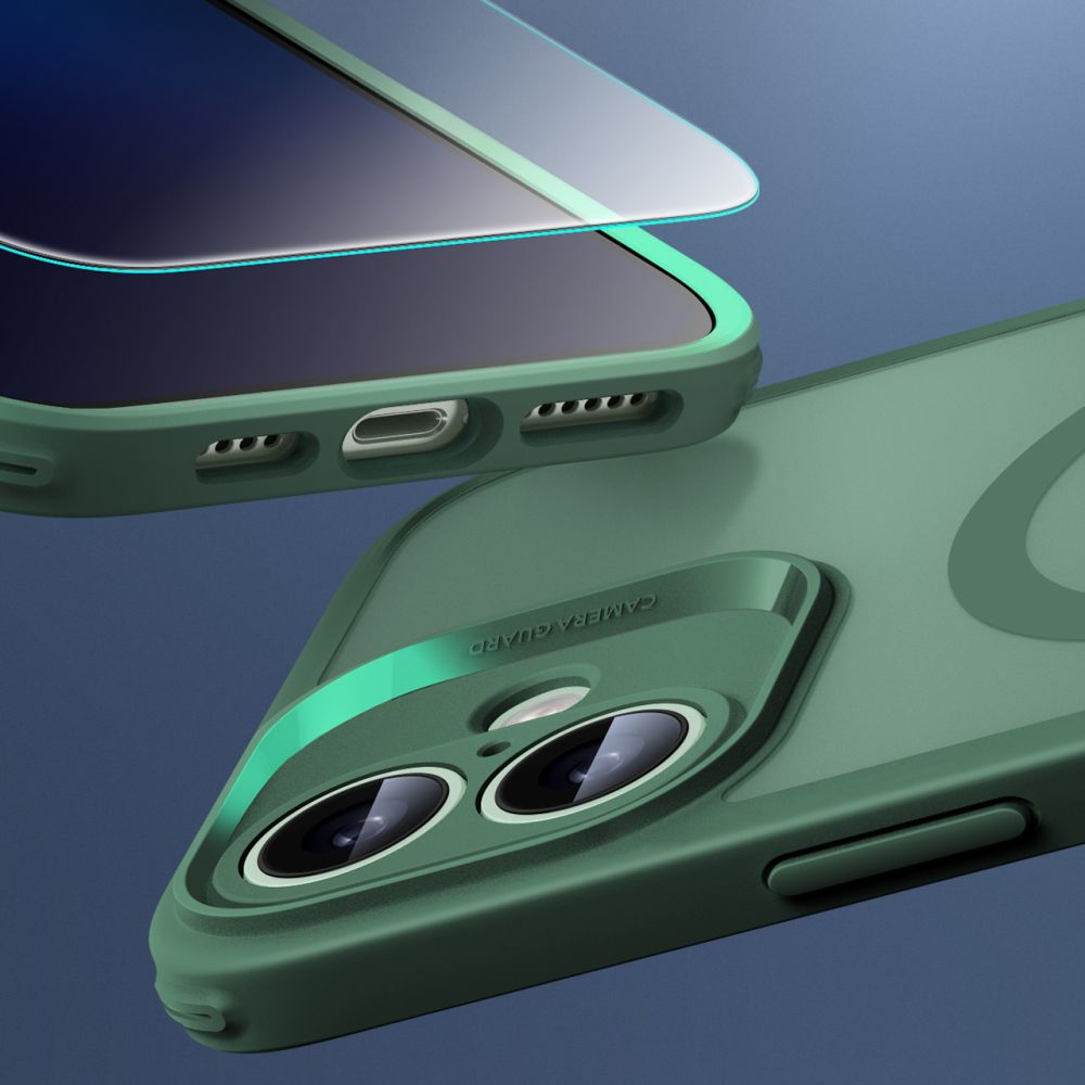 KRYT ESR CLASSIC PRO SET HALOLOCK MAGSAFE IPHONE 16 FROSTED GREEN