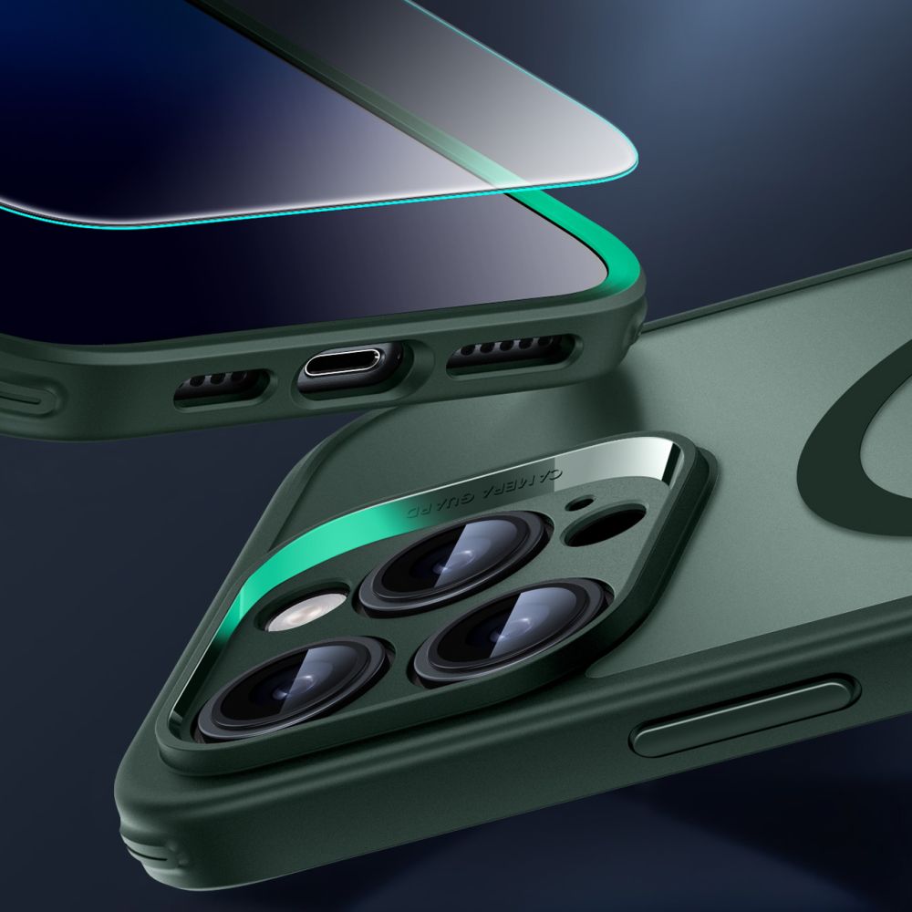 KRYT ESR CLASSIC PRO SET HALOLOCK MAGSAFE IPHONE 16 PRO MAX FROSTED GREEN