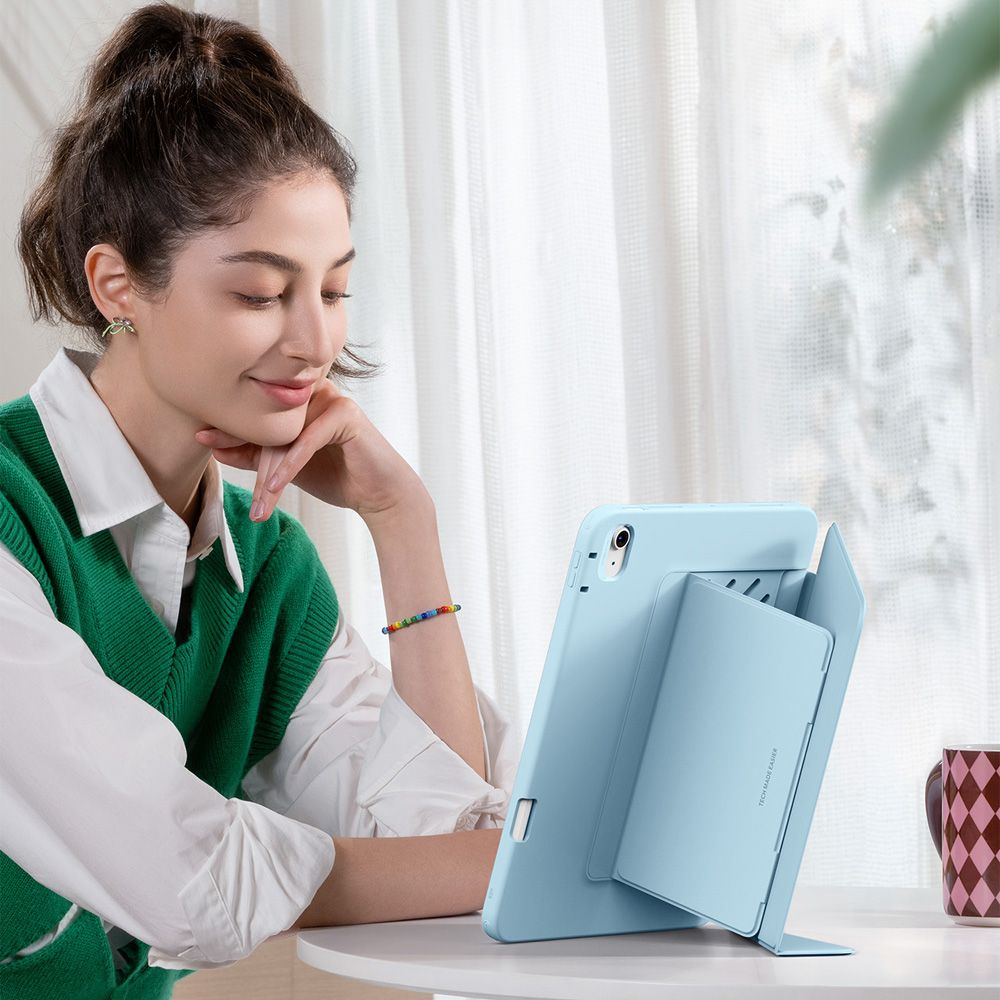 ESR FLIP HYBRID HÜLLE IPAD AIR 10,9” 4 / 5 / 2020-2022 / 11” 6 / 7 / 2024-2025 HIMMELBLAU