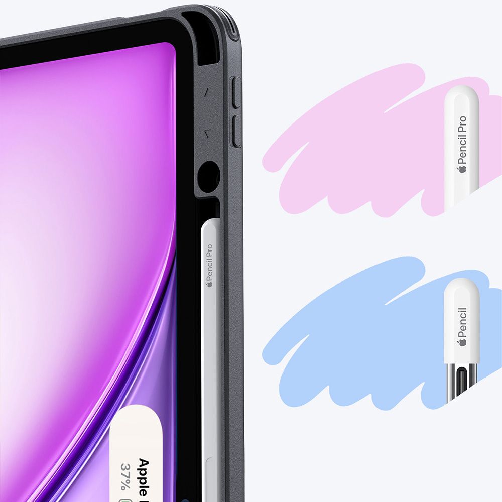 ESR FLIP HYBRID HÜLLE IPAD AIR 13” 1 / 2 / 2024-2025 SCHWARZ