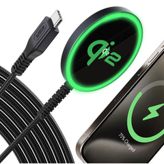 ESR HALOLOCK QI2 MINI MAGNETISCHER MAGSAFE WIRELESS CHARGER 15W SCHWARZ