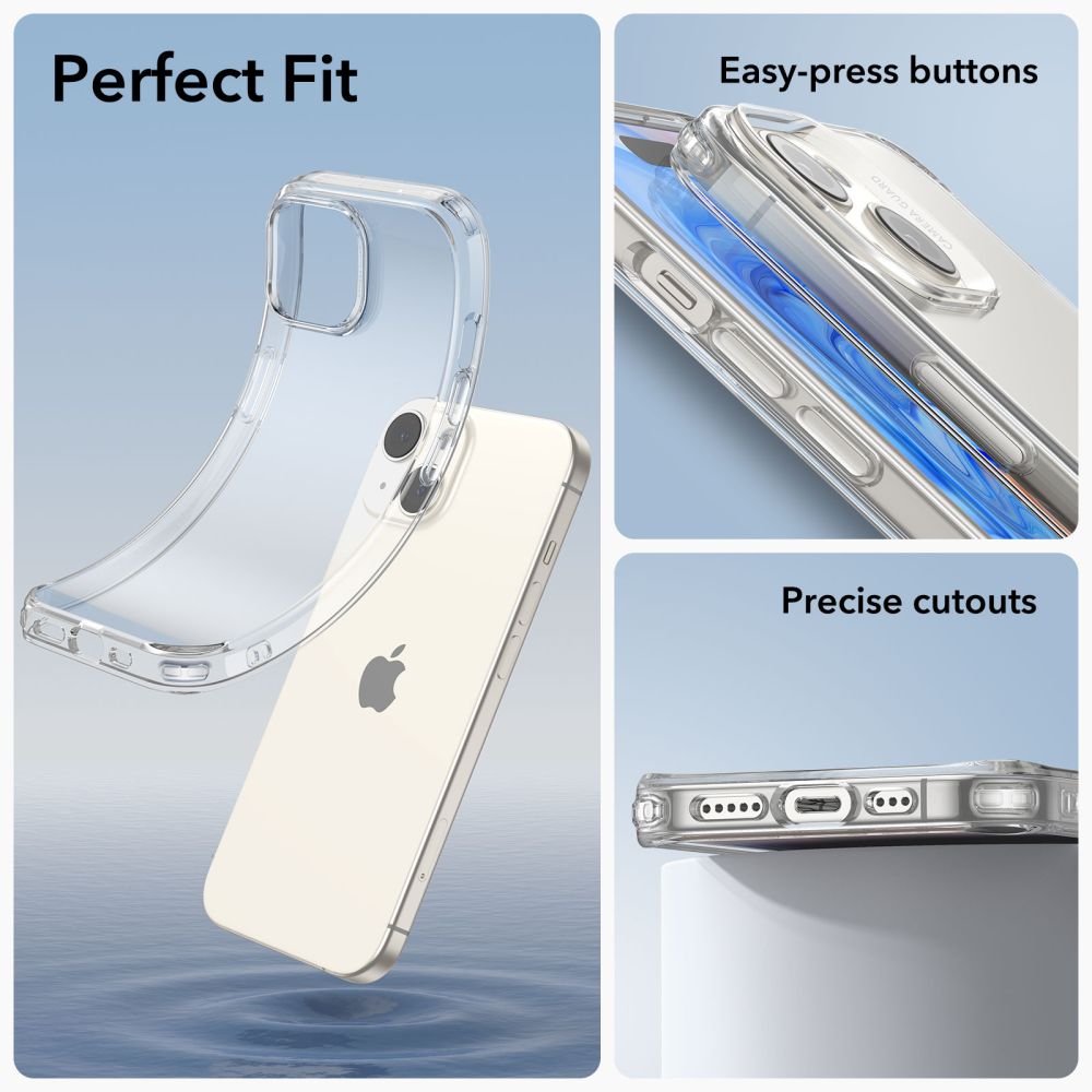 KAPPE ESR PROJECT ZERO IPHONE 15 KLAR