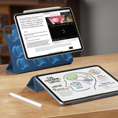 ESR REBOUND MAGNETISCHER COVER FÜR IPAD PRO 12,9” 4 / 5 / 6 / 2020-2022 / AIR 13” 1 / 2 / 2024-2025 NAVY BLAU