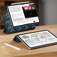 ESR REBOUND MAGNETISCHER COVER FÜR IPAD PRO 12.9 4 / 5 / 6 / 2020-2022 / AIR 13 2024 SCHWARZ