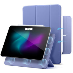 HÜLLE / COVER FÜR IPAD PRO 13 2024 ESR REBOUND MAGNETISCH LAVENDEL