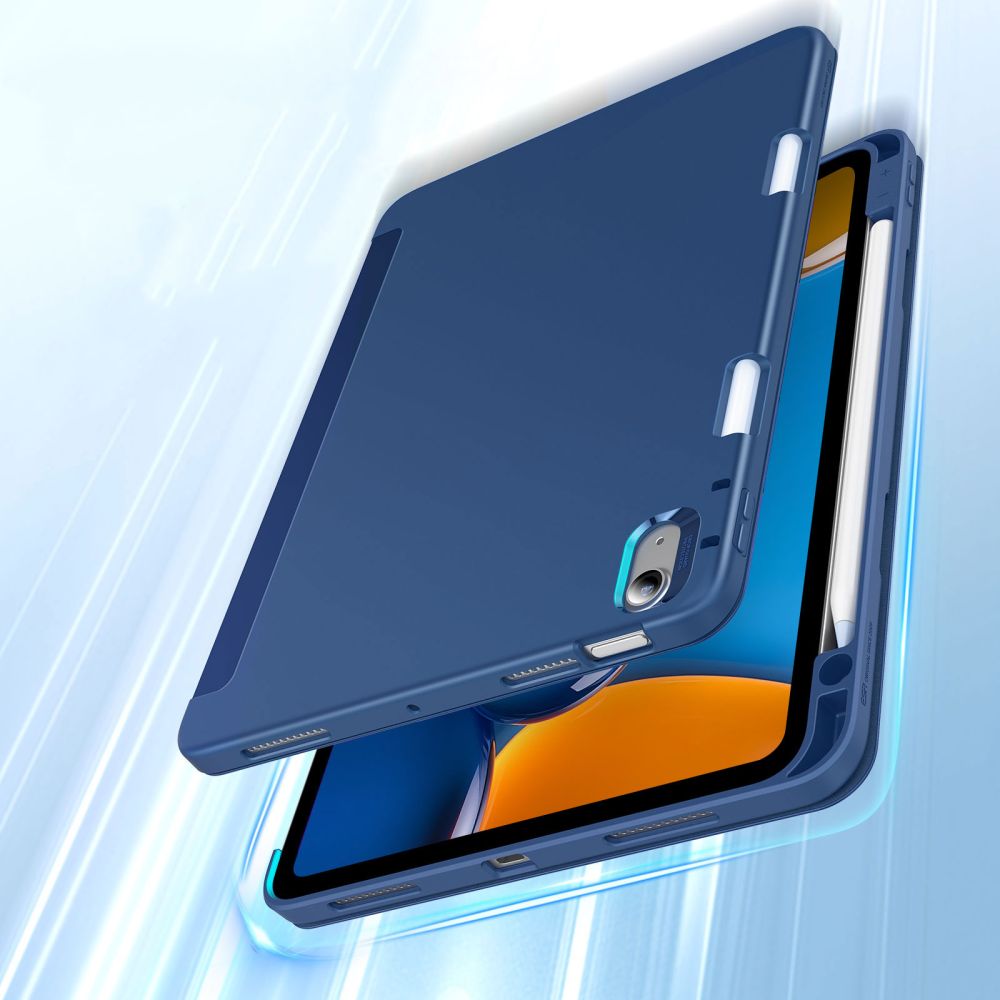 SCHUTZHÜLLE / HÜLLE FÜR IPAD AIR 10.9 4 / 5 / 2020-2022 / 11 6 / 2024 ESR REBOUND PENCIL IPAD AIR BLAU