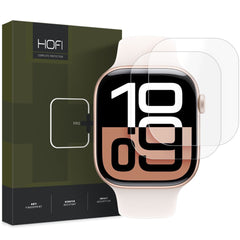 SCHUTZFOLIE HOFI HYDROFLEX PRO+ 2-PAKET APPLE WATCH 10 (42 MM) KLAR
