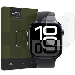 SCHUTZFOLIE HOFI HYDROFLEX PRO+ 2-PAKET APPLE WATCH 10 (46 MM) KLAR