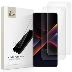 SCHUTZFOLIE TECH-PROTECT HYDROFLEX FIT+ 2-PAKET XIAOMI REDMI NOTE 14 PRO 5G / 14 PRO+ PLUS 5G / POCO X7 5G KLAR