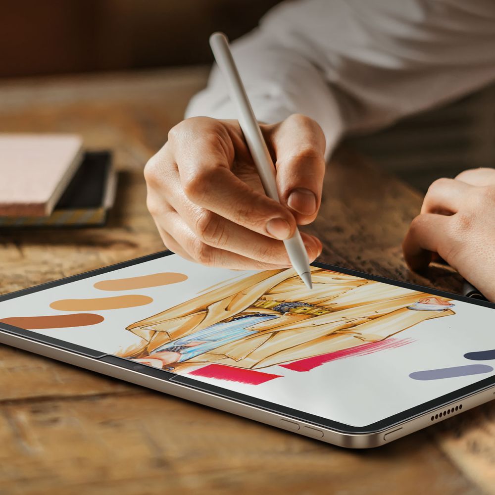 2X SCHUTZFOLIE FÜR IPAD PRO 11 5 / 2024 ESR PAPER FEEL 2-PACK MATTE KLAR