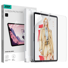 2X SCHUTZFOLIE FÜR IPAD PRO 11 5 / 2024 ESR PAPER FEEL 2-PACK MATTE KLAR