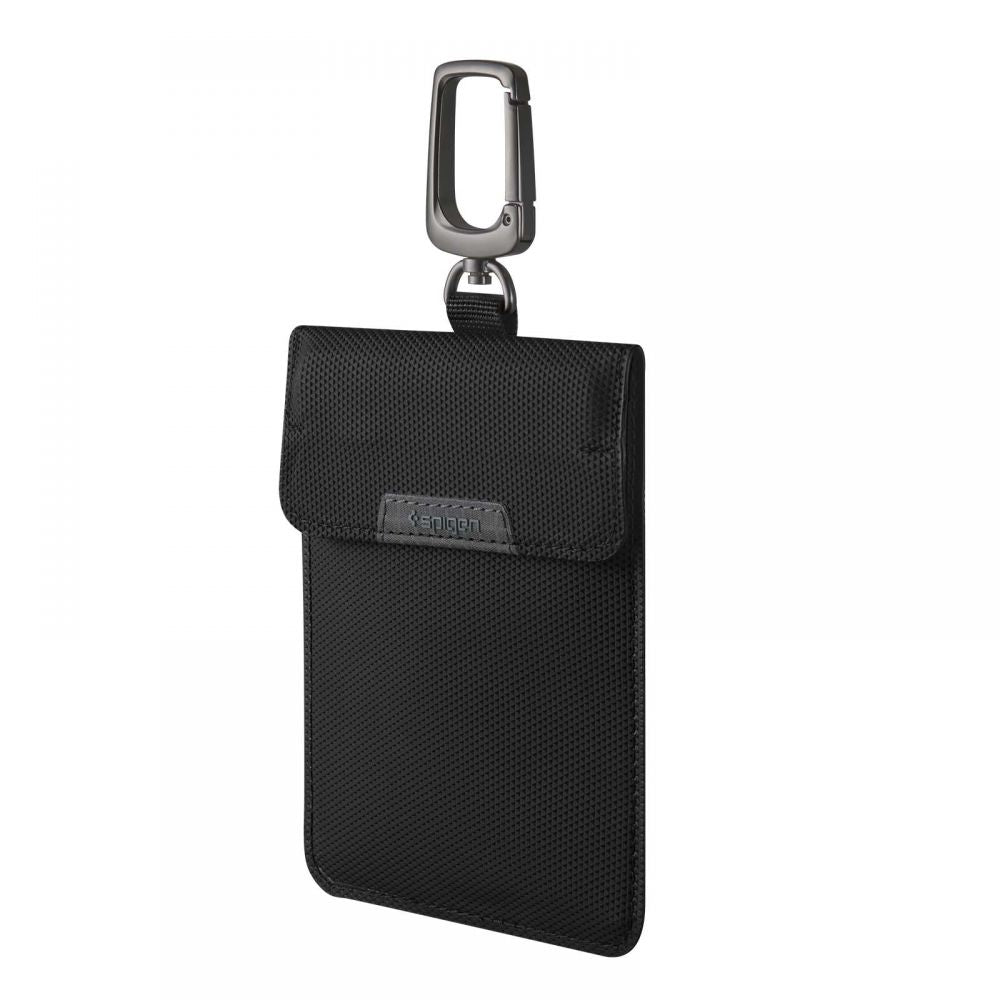 FARADAY'SCHER KÄFIG SPIGEN TASCHEN SCHLÜSSELLOS RFID SIGNALBLOCKER SCHWARZ
