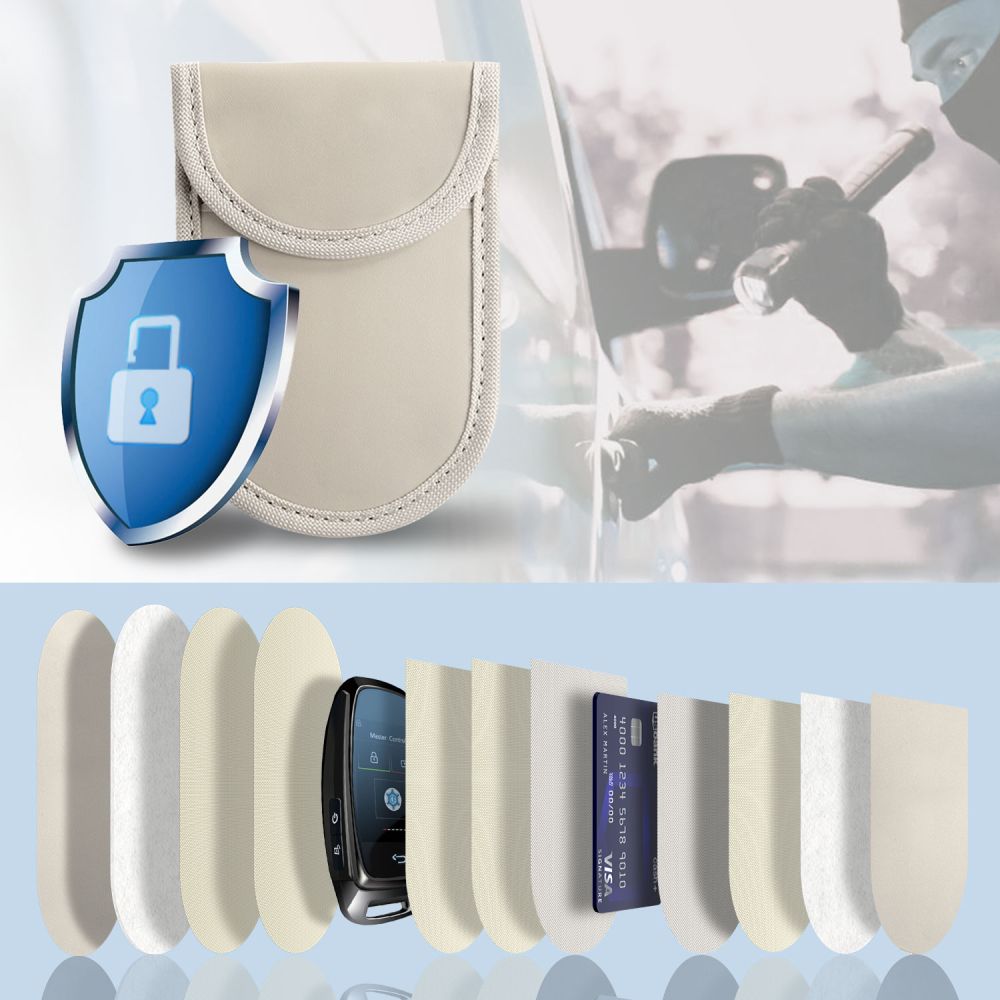 TECH-PROTECT KLR100 TASCHENLOS RFID-SIGNALBLOCKER-HÜLLE CAFFE LATTE