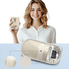 TECH-PROTECT KLR100 TASCHENLOS RFID-SIGNALBLOCKER-HÜLLE CAFFE LATTE