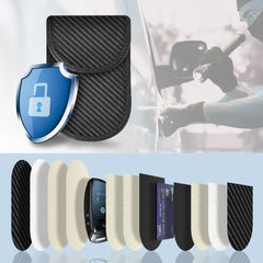 TECH-PROTECT KLR100 TASCHEN SCHLÜSSELLOS RFID SIGNALBLOCKER HÜLLE CARBON