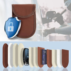 TECH-PROTECT KLR100 TASCHEN SCHLÜSSELLOS RFID SIGNALBLOCKER HÜLLE ESPRESSO