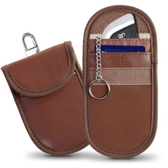 TECH-PROTECT KLR100 TASCHEN SCHLÜSSELLOS RFID SIGNALBLOCKER HÜLLE ESPRESSO