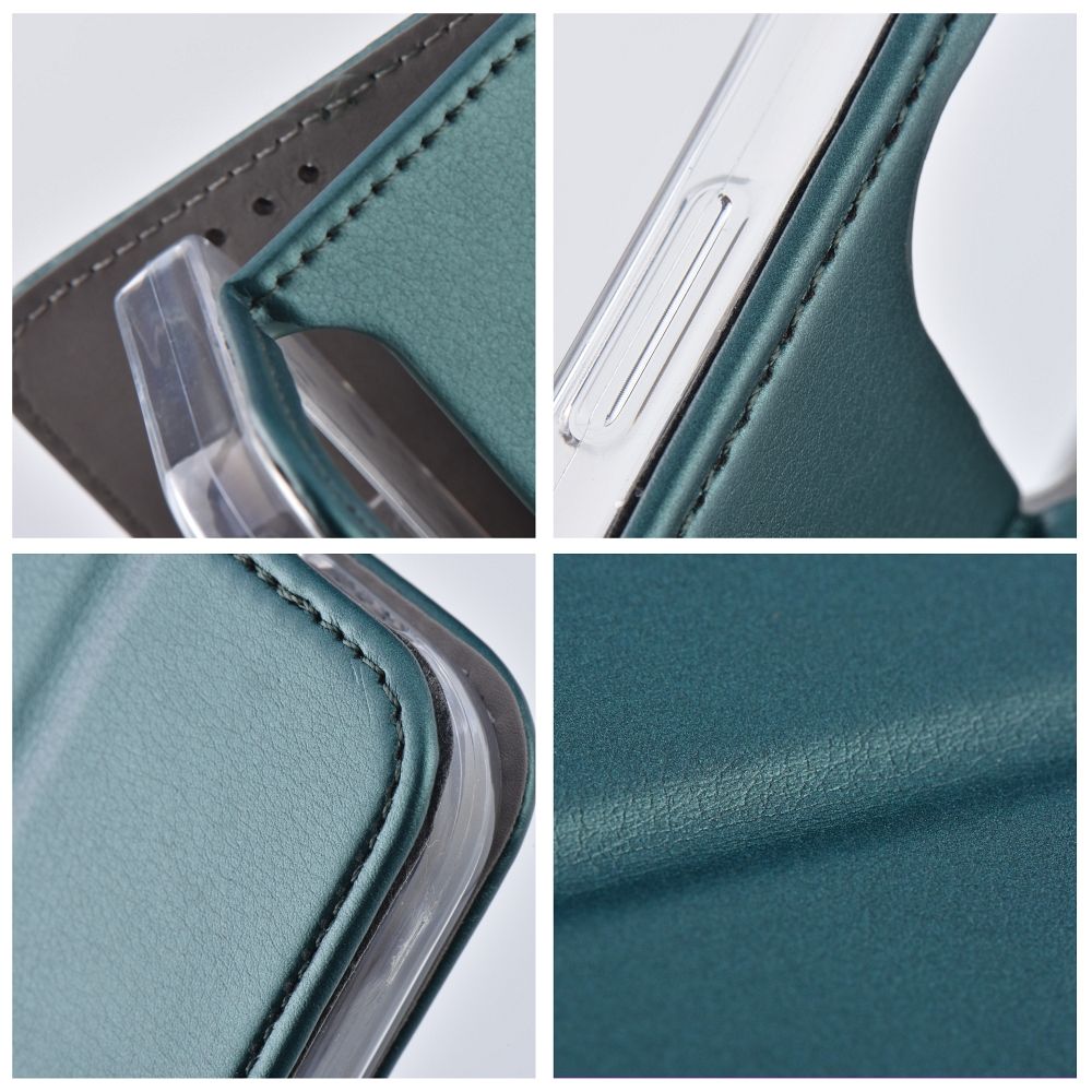 BÜCHERDECKEL FÜR HUAWEI NOVA 12i HEYCASE MAGNETO WALLET SMARAGDGRÜN