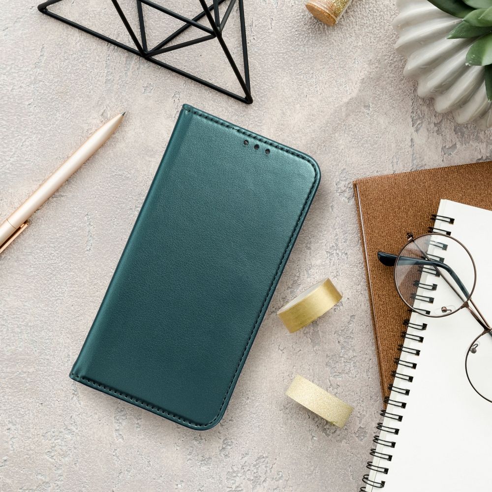 BÜCHERDECKEL FÜR HUAWEI NOVA 12i HEYCASE MAGNETO WALLET SMARAGDGRÜN