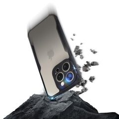 ROBUSTE HÜLLE FÜR MOTOROLA MOTO G54 HEYCASE ANTI-DROP SCHWARZ