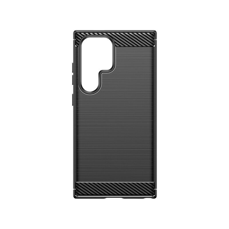 SCHUTZHÜLLE FÜR SAMSUNG GALAXY S24 ULTRA HEYCASE CARBON ARMOR SCHWARZ