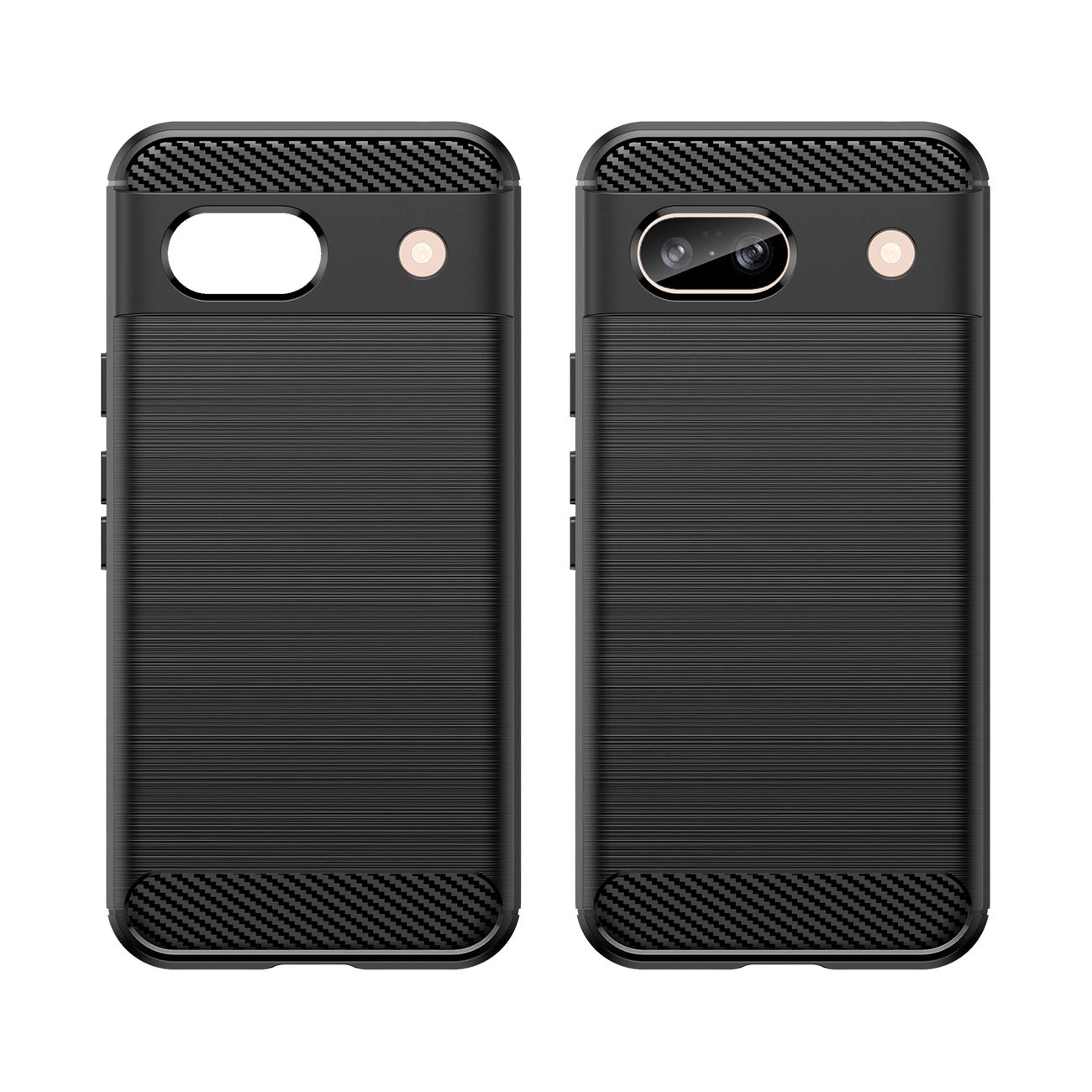 HÜLLE FÜR GOOGLE PIXEL 8A HEYCASE CARBON SCHWARZ
