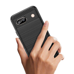 HÜLLE FÜR GOOGLE PIXEL 8A HEYCASE CARBON SCHWARZ