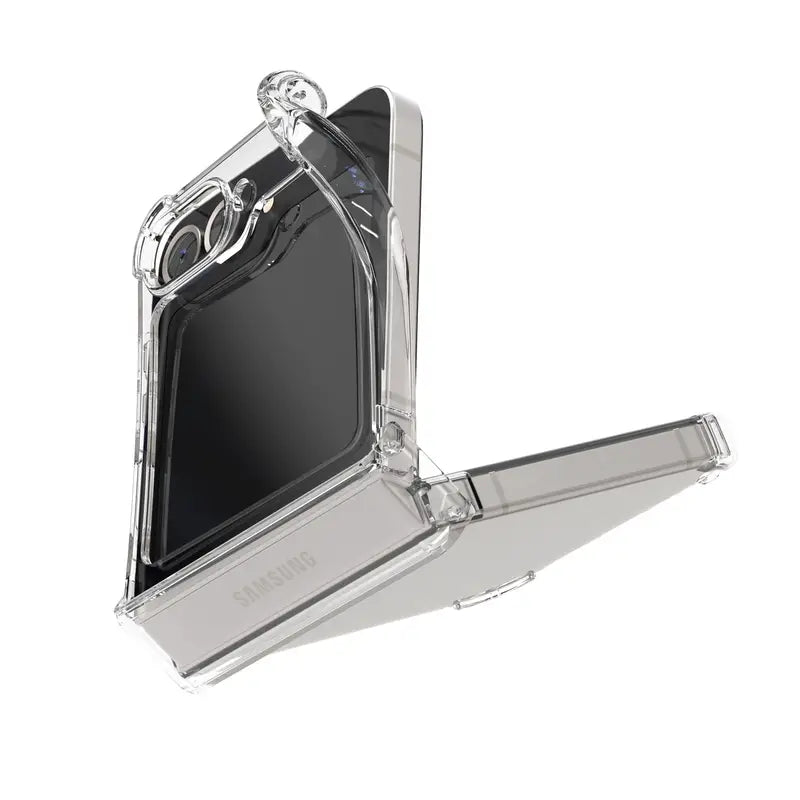 HÜLLE FÜR SAMSUNG GALAXY Z FLIP 6 HEYCASE DEFENDER KLAR